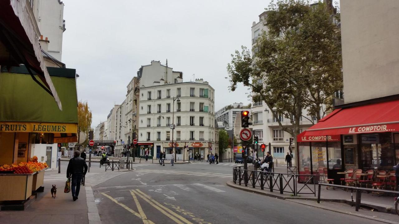 Charmant Studio Alesia Paris Exteriör bild
